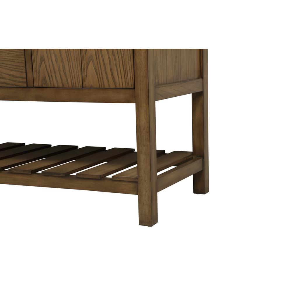 60 inch Single bathroom vanity in driftwood. Picture 13