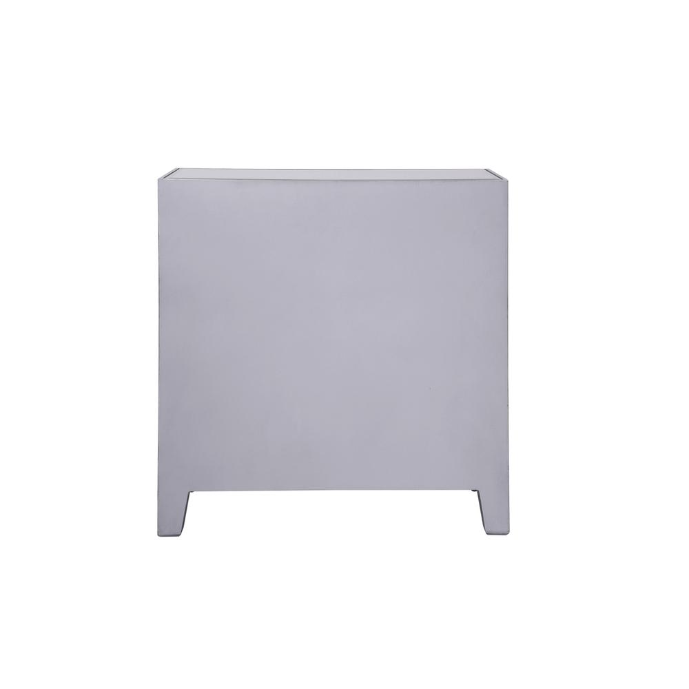 1 Drawer 2 Doors Cabinet 28 in. x 13-1/4 in. x 28-1/4 in. in silver paint. Picture 9