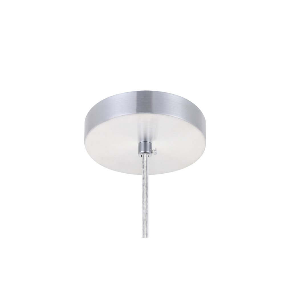 Circa 1 Light Burnished Nickel Pendant. Picture 6