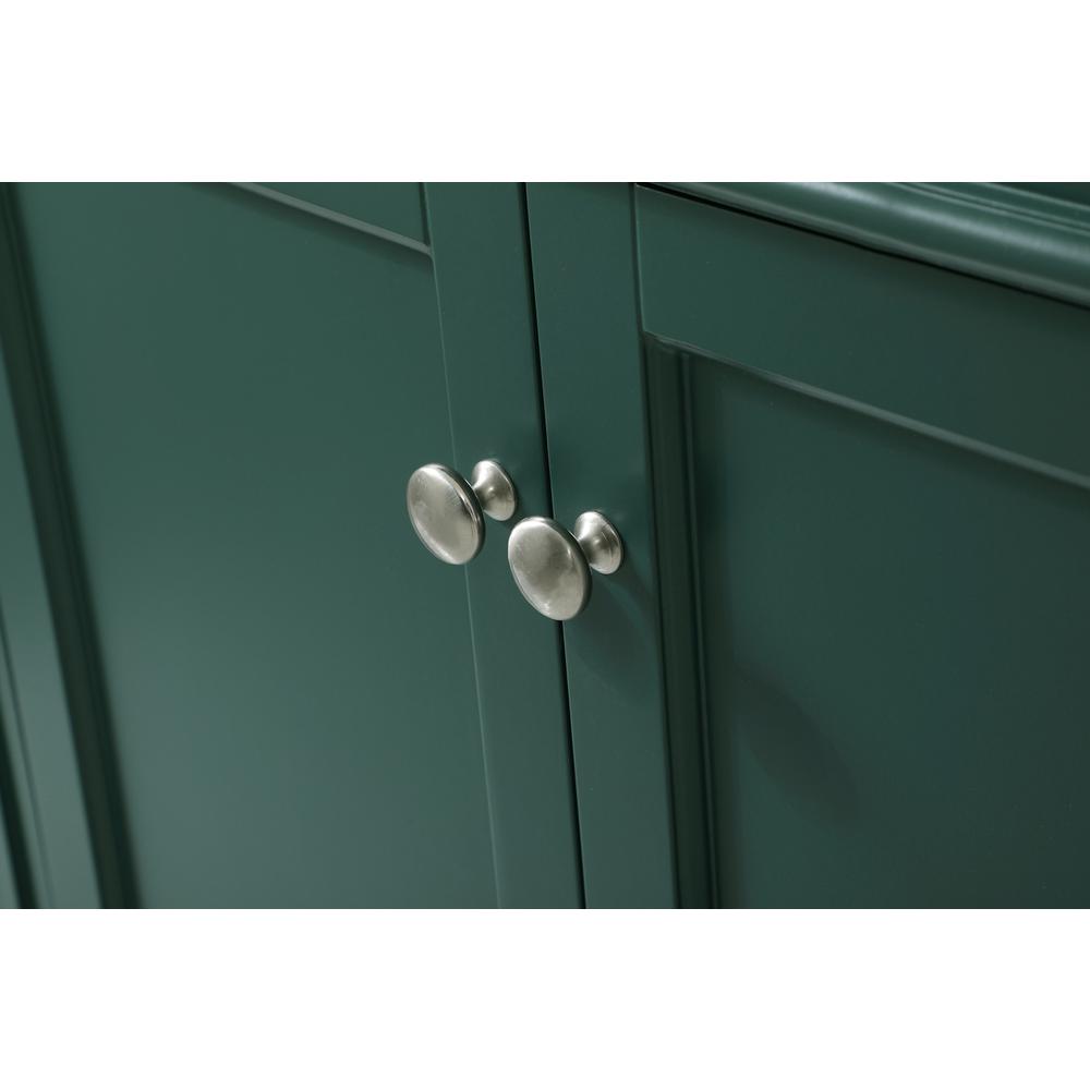 72 inch double bathroom vanity in green. Picture 12