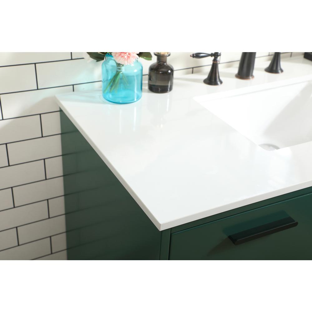 42 inch bathroom vanity in Green. Picture 5