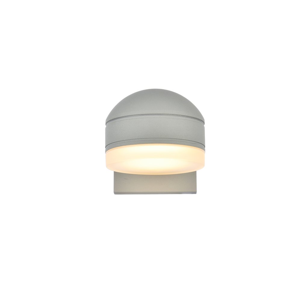 Raine Integrated Led Wall Sconce In Silver. Picture 1