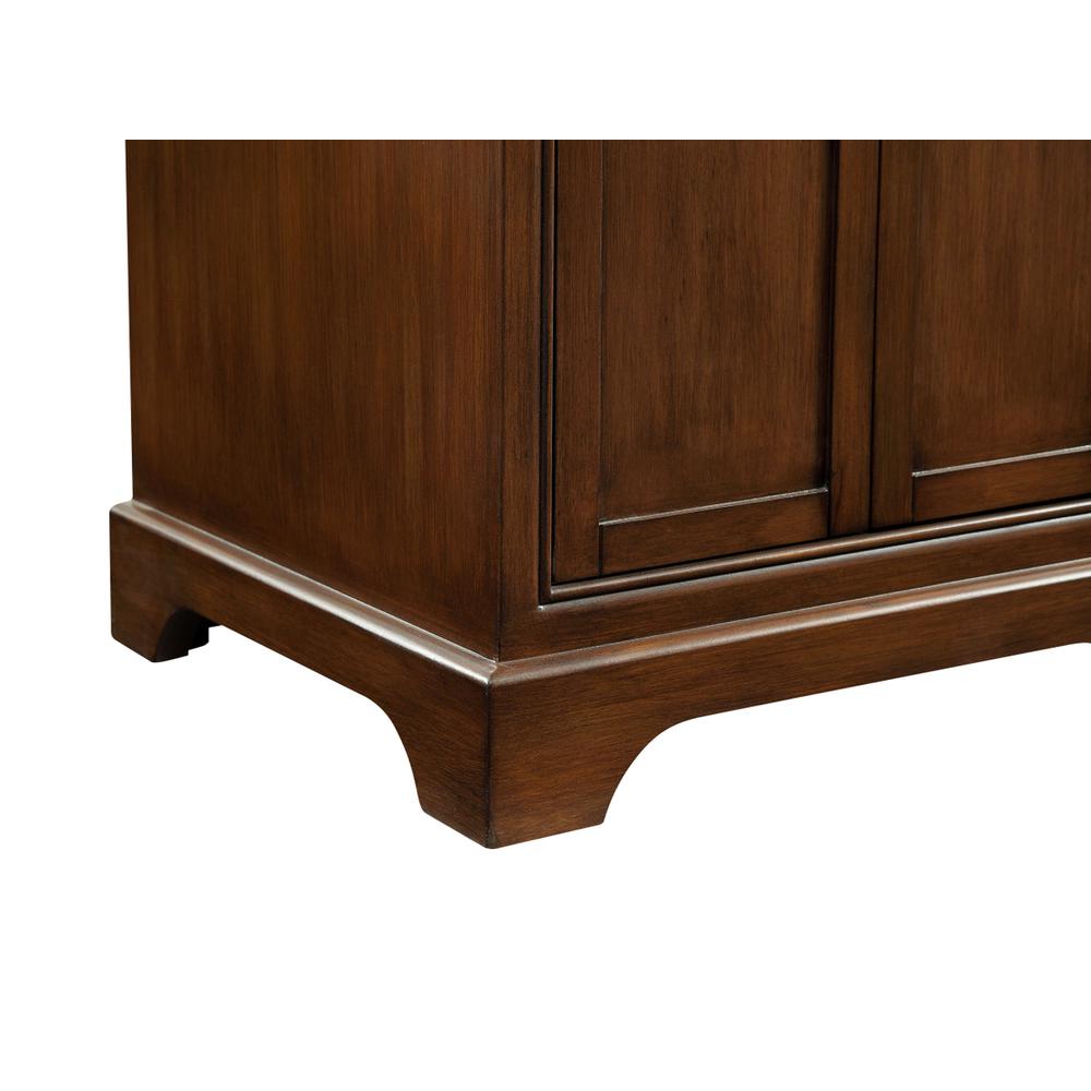 24 In. Single Bathroom Vanity Set In Teak. Picture 5