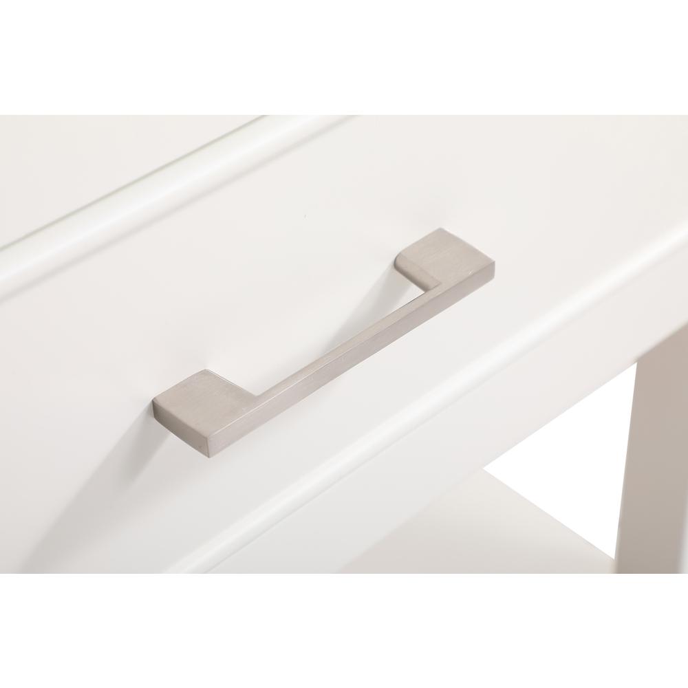 42 inch Single bathroom vanity in white. Picture 12