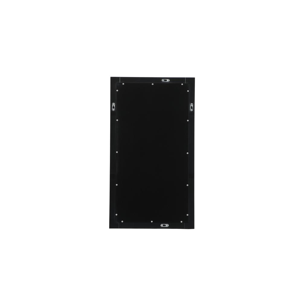 Aqua vanity mirror 18x32 inch in black. Picture 8