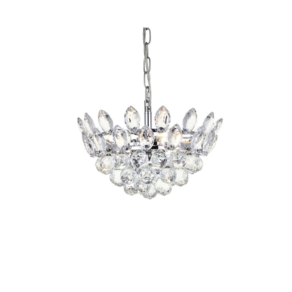 Emilia 14 inch pendant in chrome. Picture 2