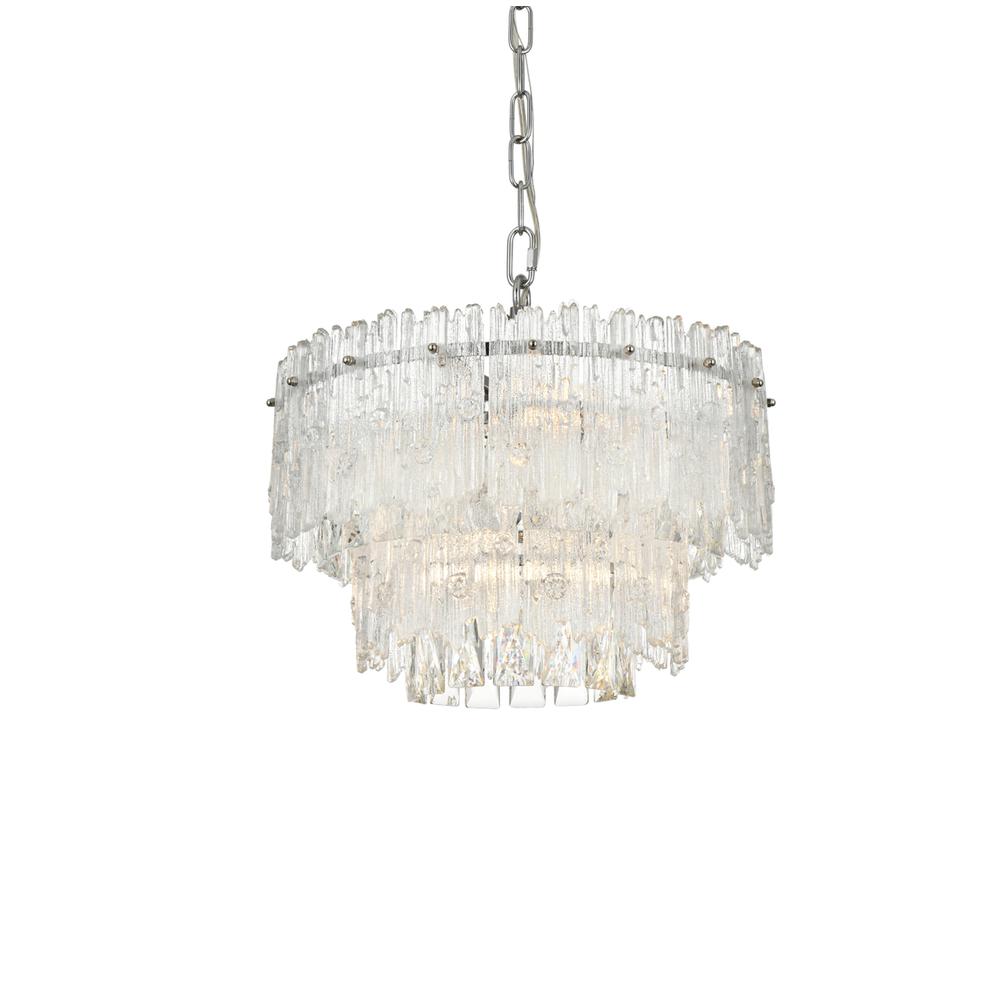 Emilia 15 inch Pendant Light in Chrome. Picture 2