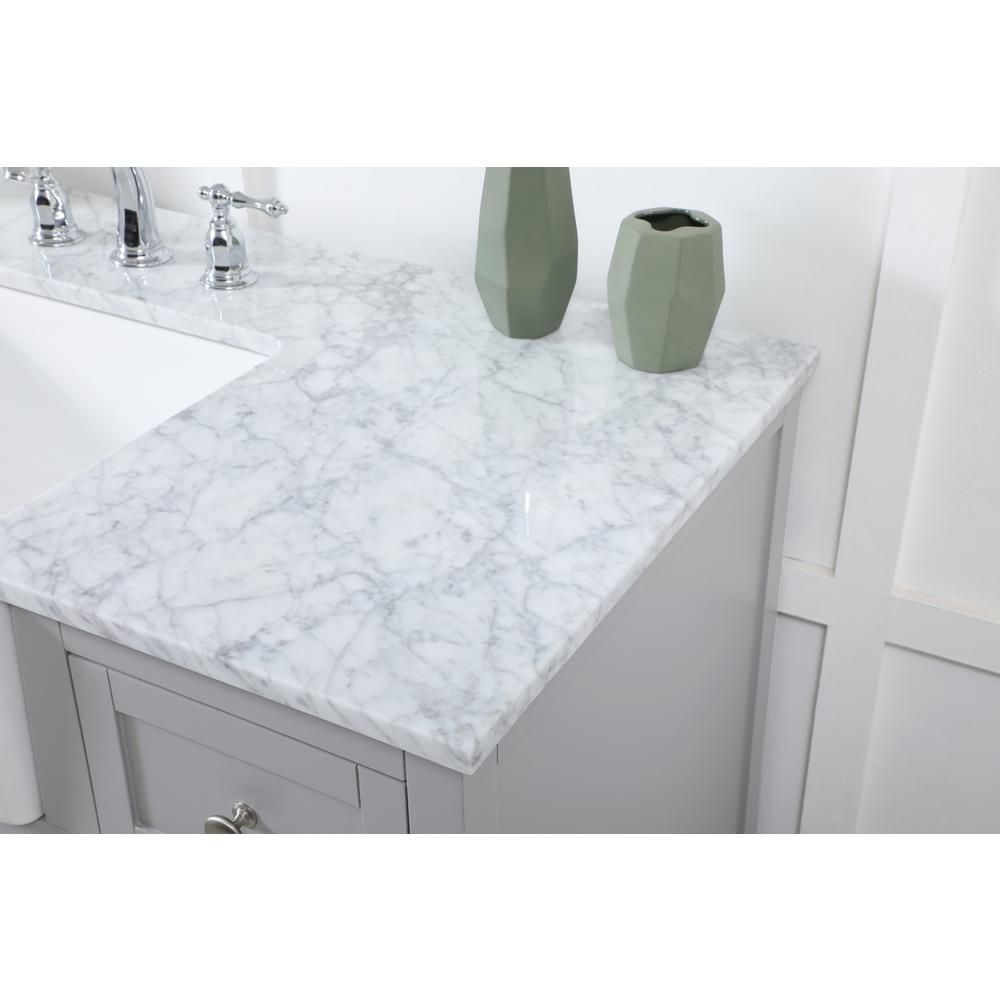 48 inch Single bathroom vanity in grey. Picture 5
