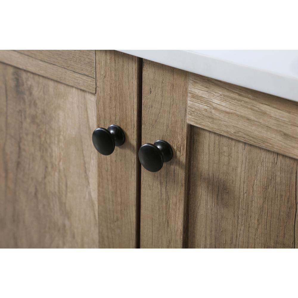 84 Inch Double Bathroom Vanity In Natural Oak. Picture 12