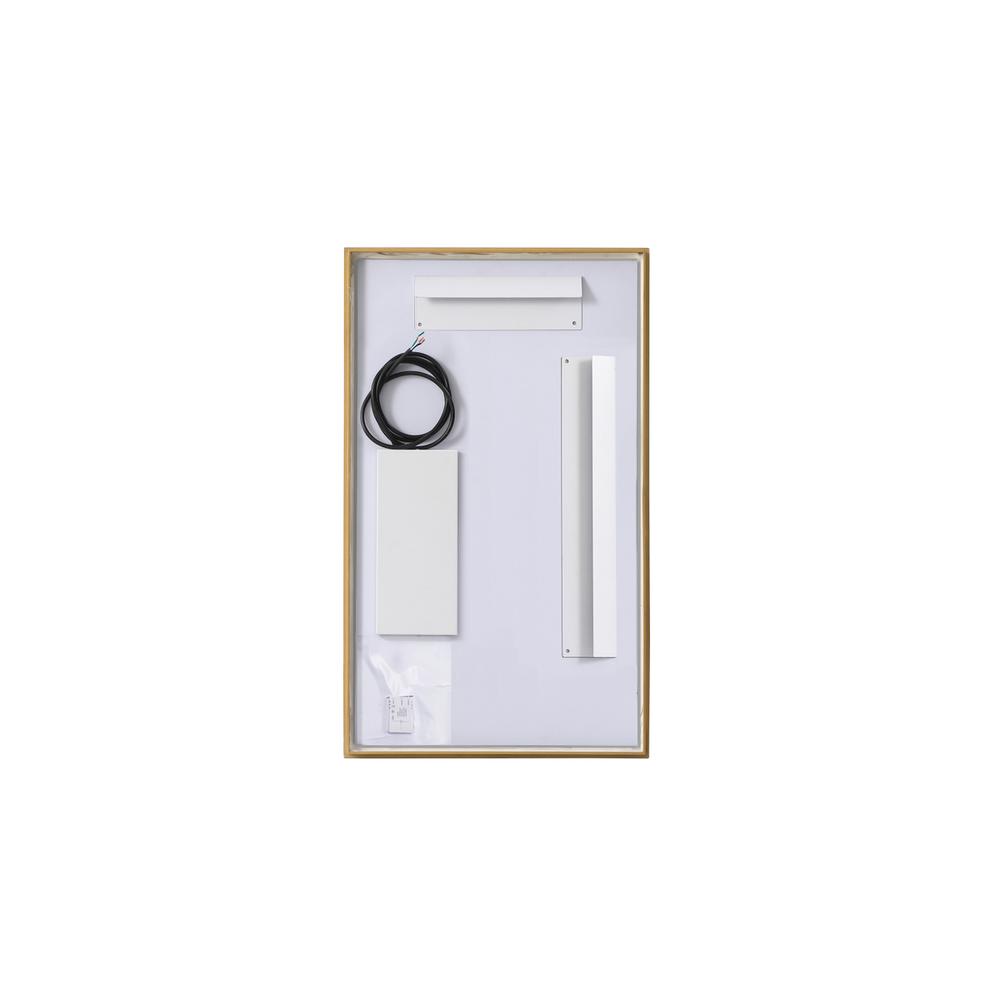 Pier 18x30 inch LED mirror with adjustable color temperature. Picture 10