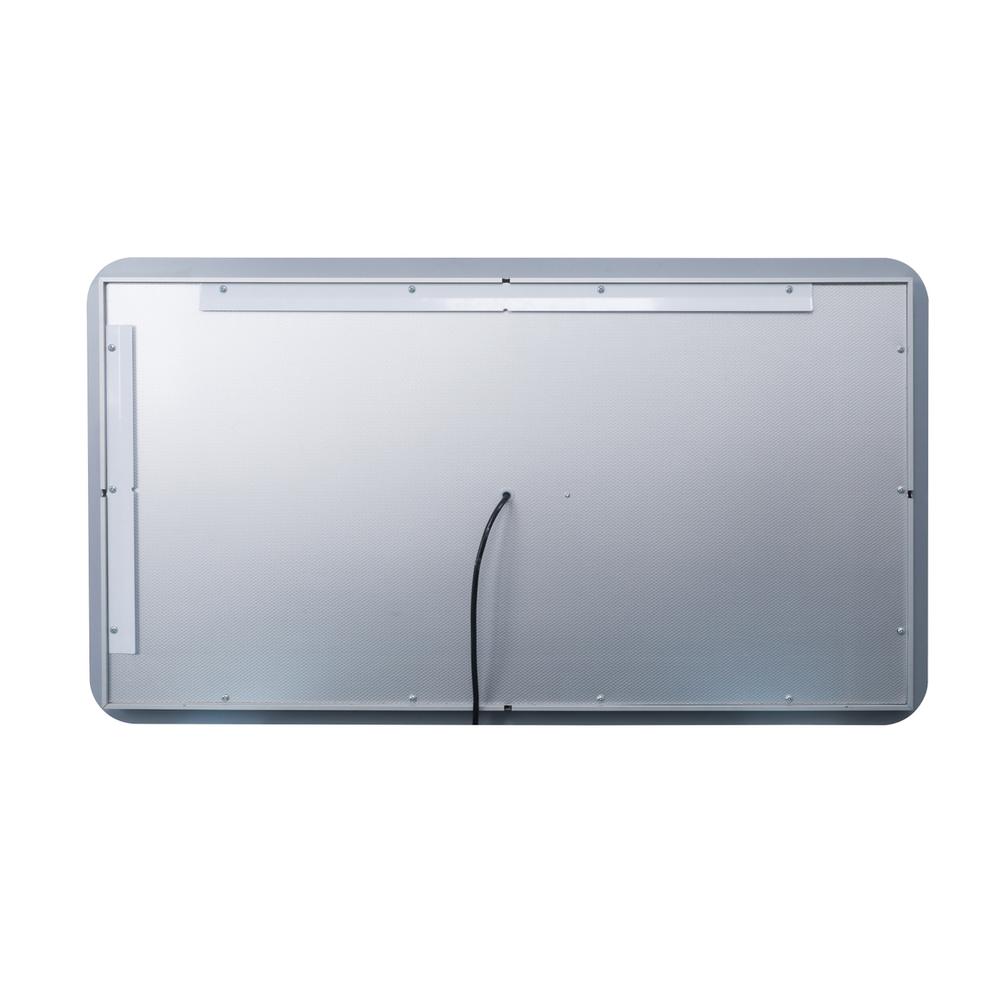 Genesis 24in x 36in soft edge LED mirror. Picture 8