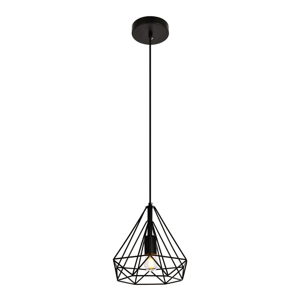 Jago Collection Pendant D9.8 H9.8 Lt:1 Black Finish. Picture 2