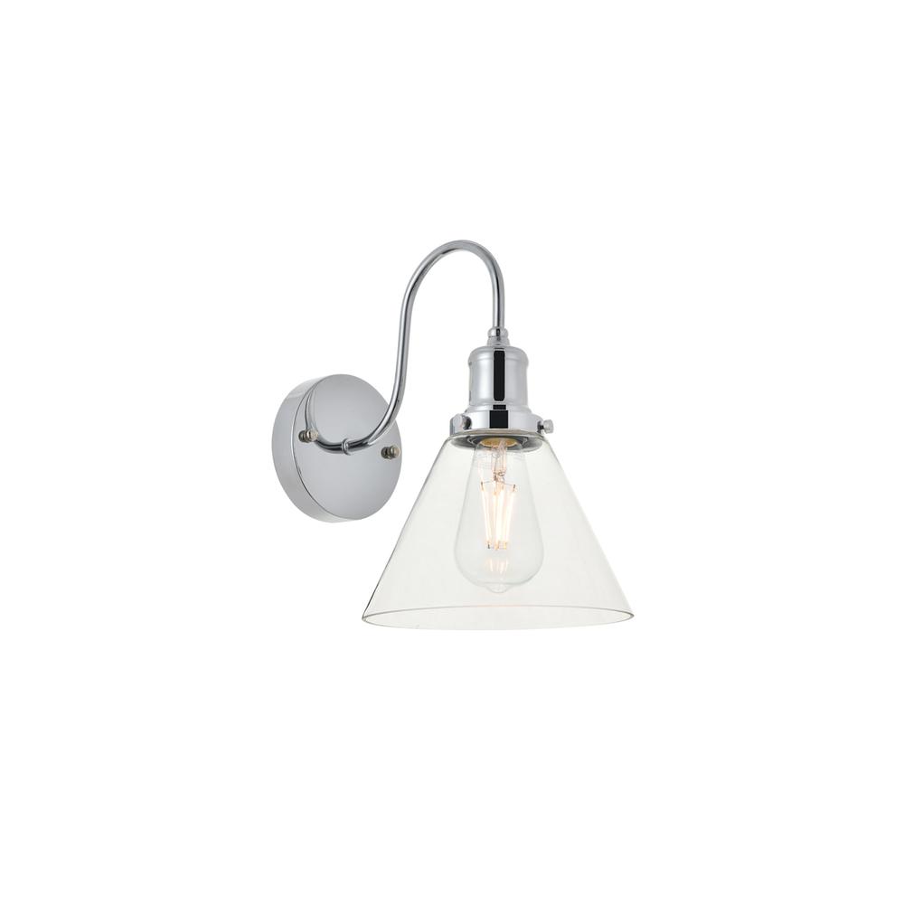 Histoire 1 light chrome Wall Sconce. Picture 2