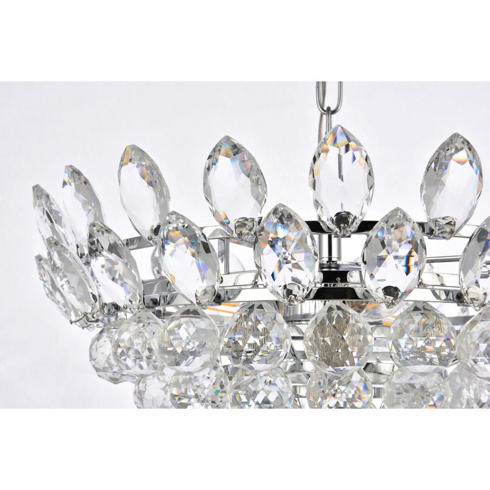 Emilia 18 inch pendant in chrome. Picture 3