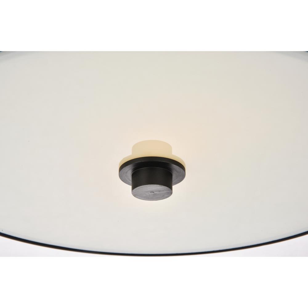 Hadrian 2 light 12 inch flat black flush mount. Picture 4