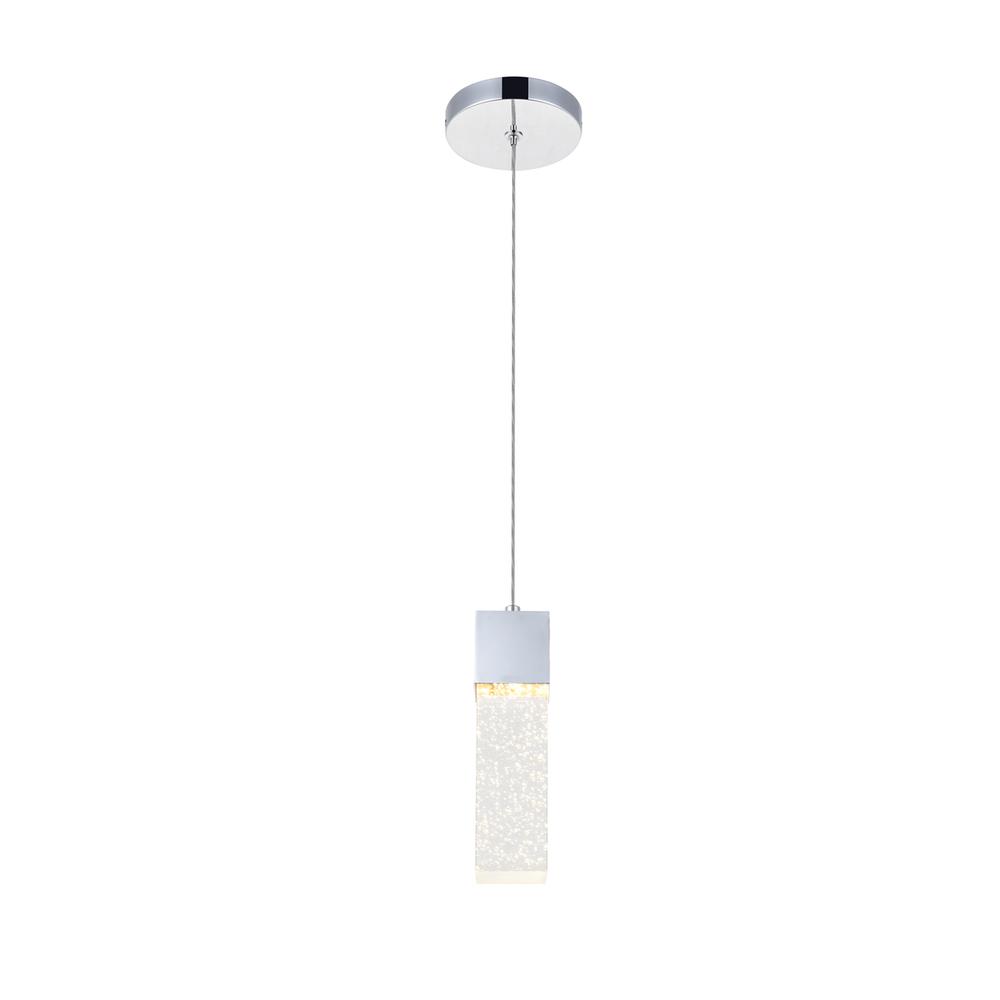 Novastella 1 light Chrome LED Pendant. Picture 7