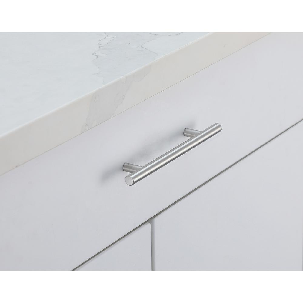 Quinn 5" Center to Center Brushed Nickel Bar Pull Multipack (set of 10). Picture 2