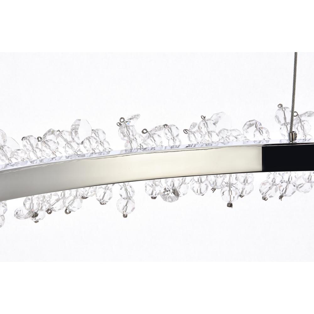 Laurel LED 34 inch Chrome pendant. Picture 4