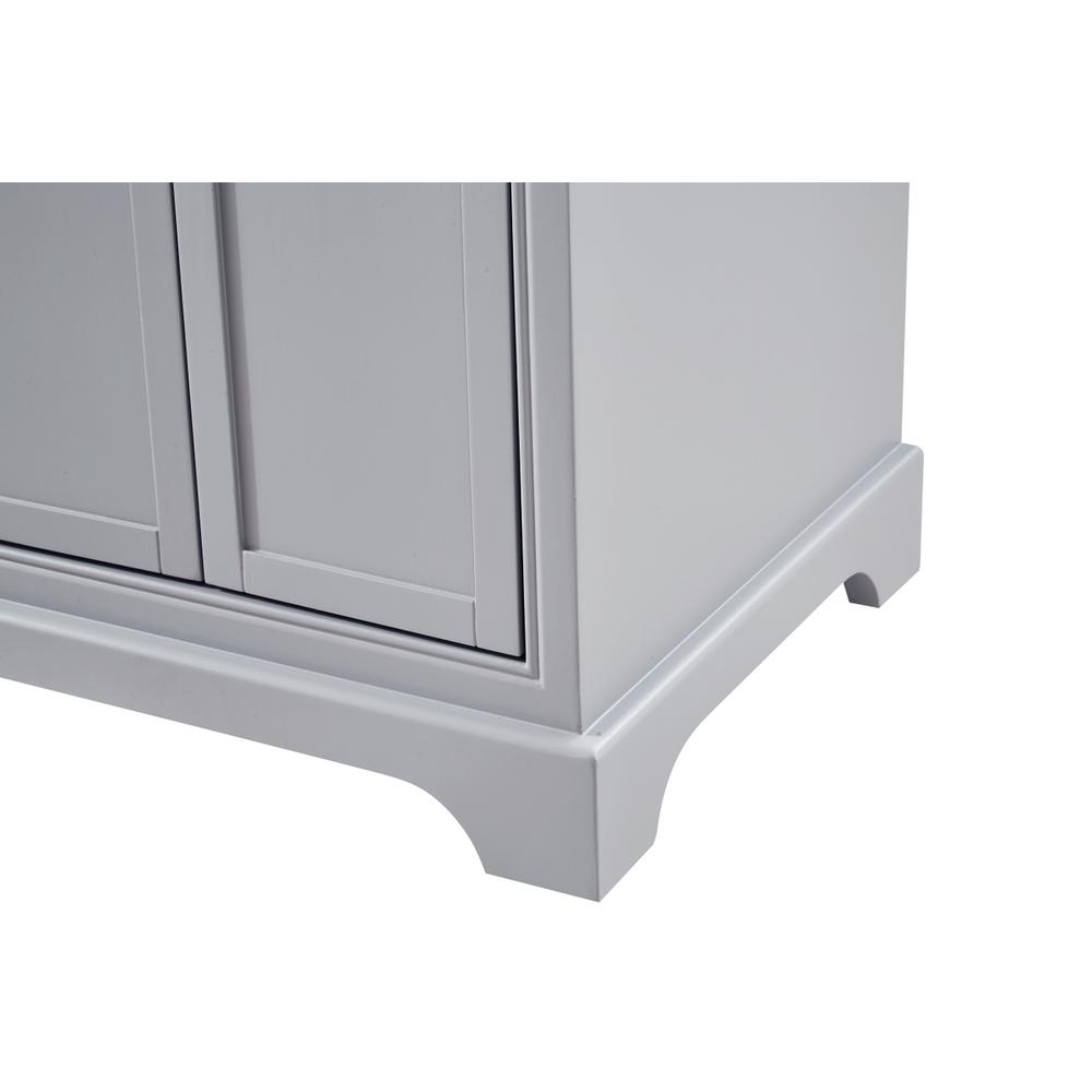24 In. Single Bathroom Vanity Set In Light Grey. Picture 6