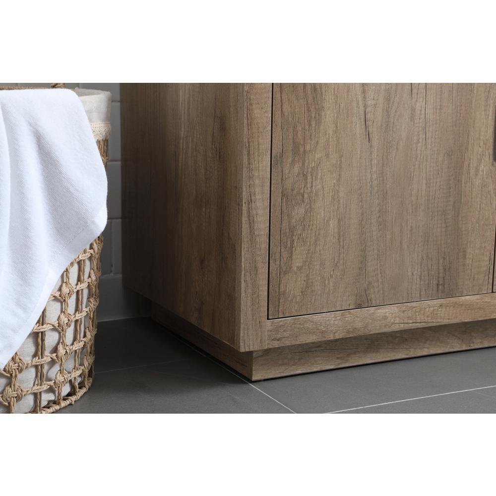 30 Inch SIngle Bathroom Vanity In Natural Oak. Picture 6