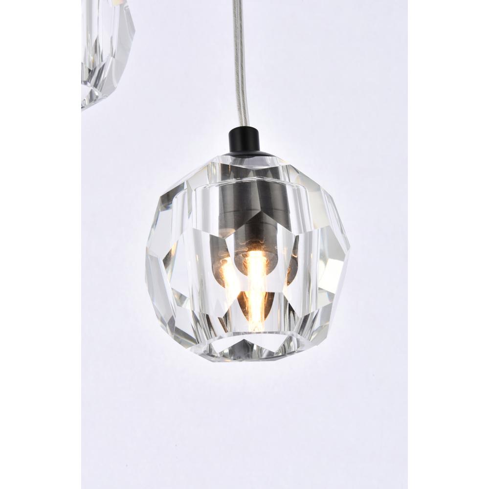 Eren 18 lights Black pendant. Picture 3