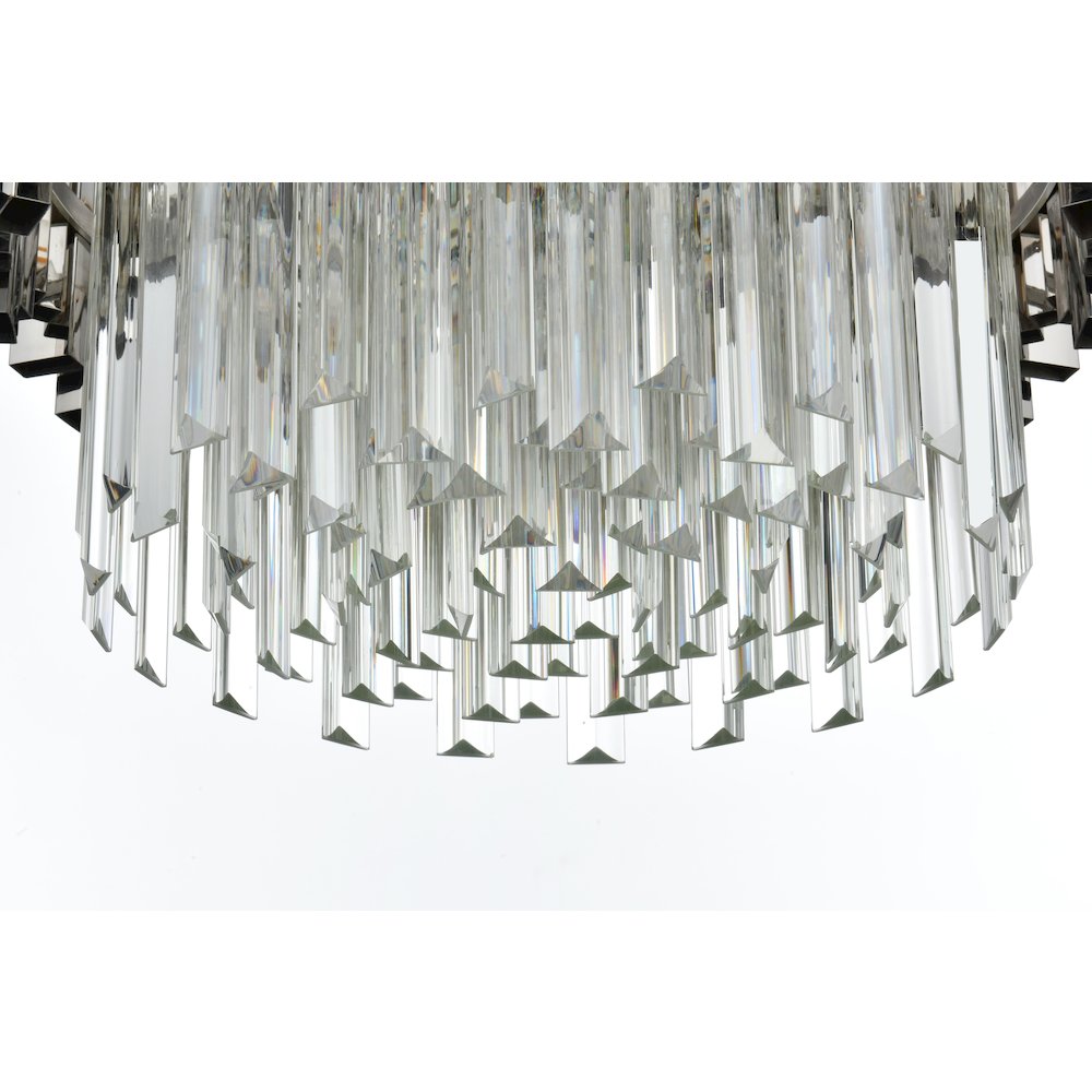 Willow 16 Inch Chandelier In Chrome. Picture 4