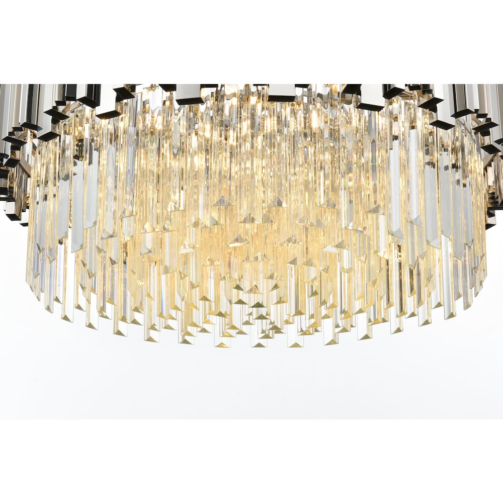 Willow 24 Inch Chandelier In Chrome. Picture 4