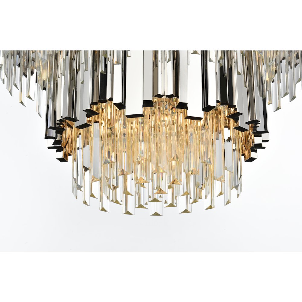 Willow 24 Inch Chandelier In Chrome. Picture 4
