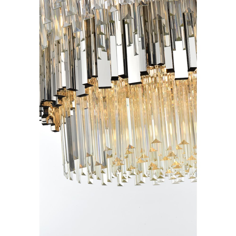 Willow 40 Inch Chandelier In Chrome. Picture 4