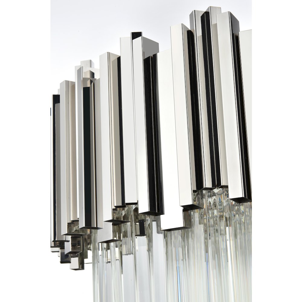 Willow 40 Inch Chandelier In Chrome. Picture 6