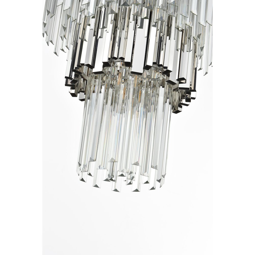 Willow 40 Inch Chandelier In Chrome. Picture 4