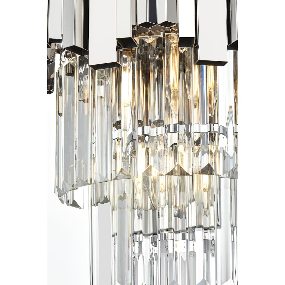 Willow 12 Inch Wall Sconce In Chrome. Picture 4