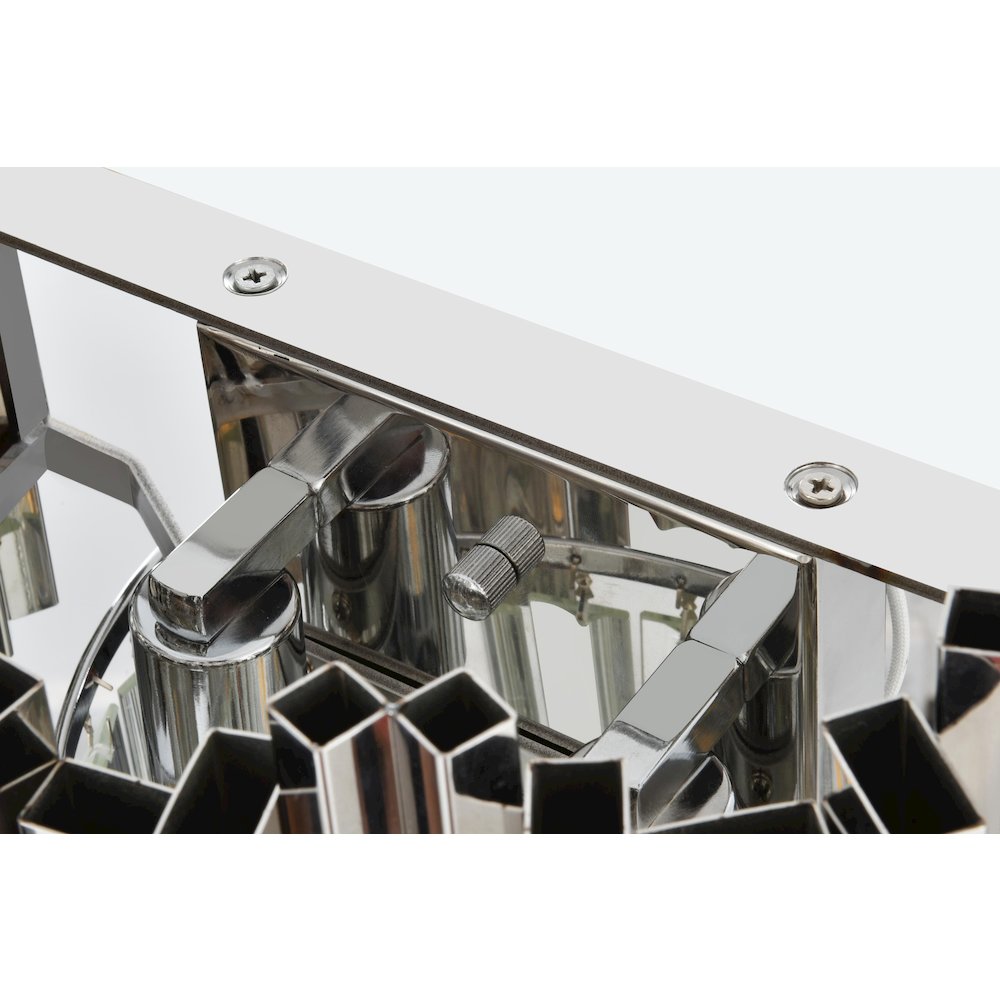 Willow 12 Inch Wall Sconce In Chrome. Picture 5