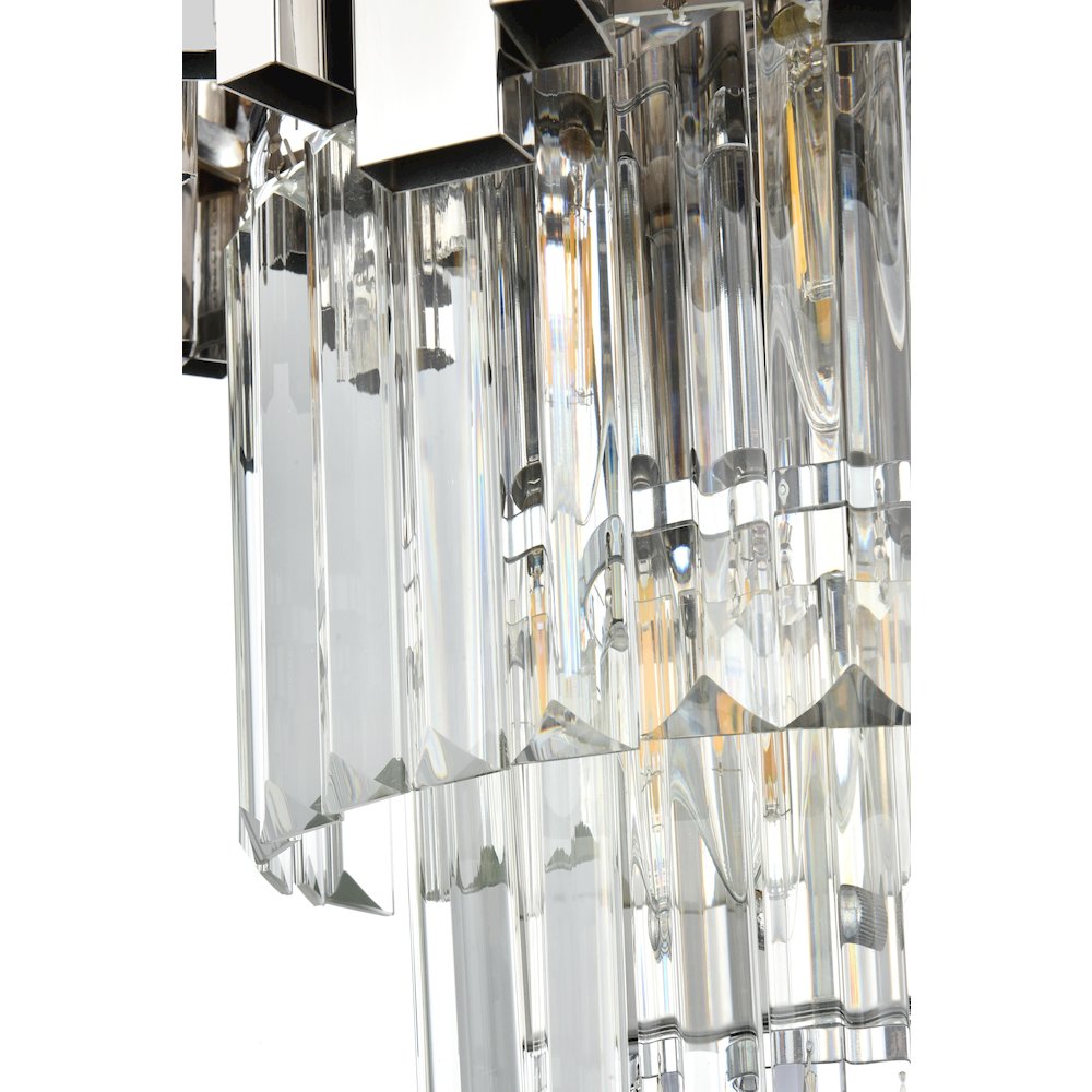 Willow 12 Inch Wall Sconce In Chrome. Picture 6