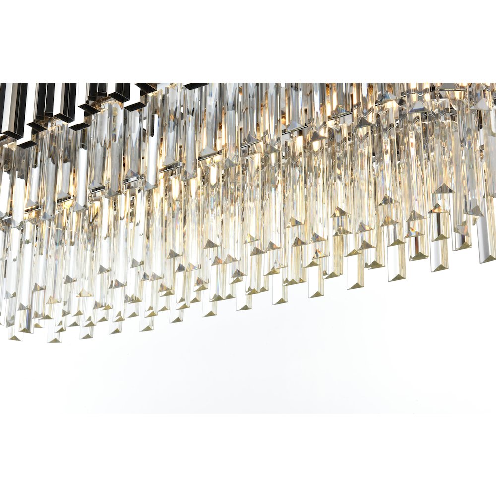 Willow 36 Inch Chandelier In Chrome. Picture 4