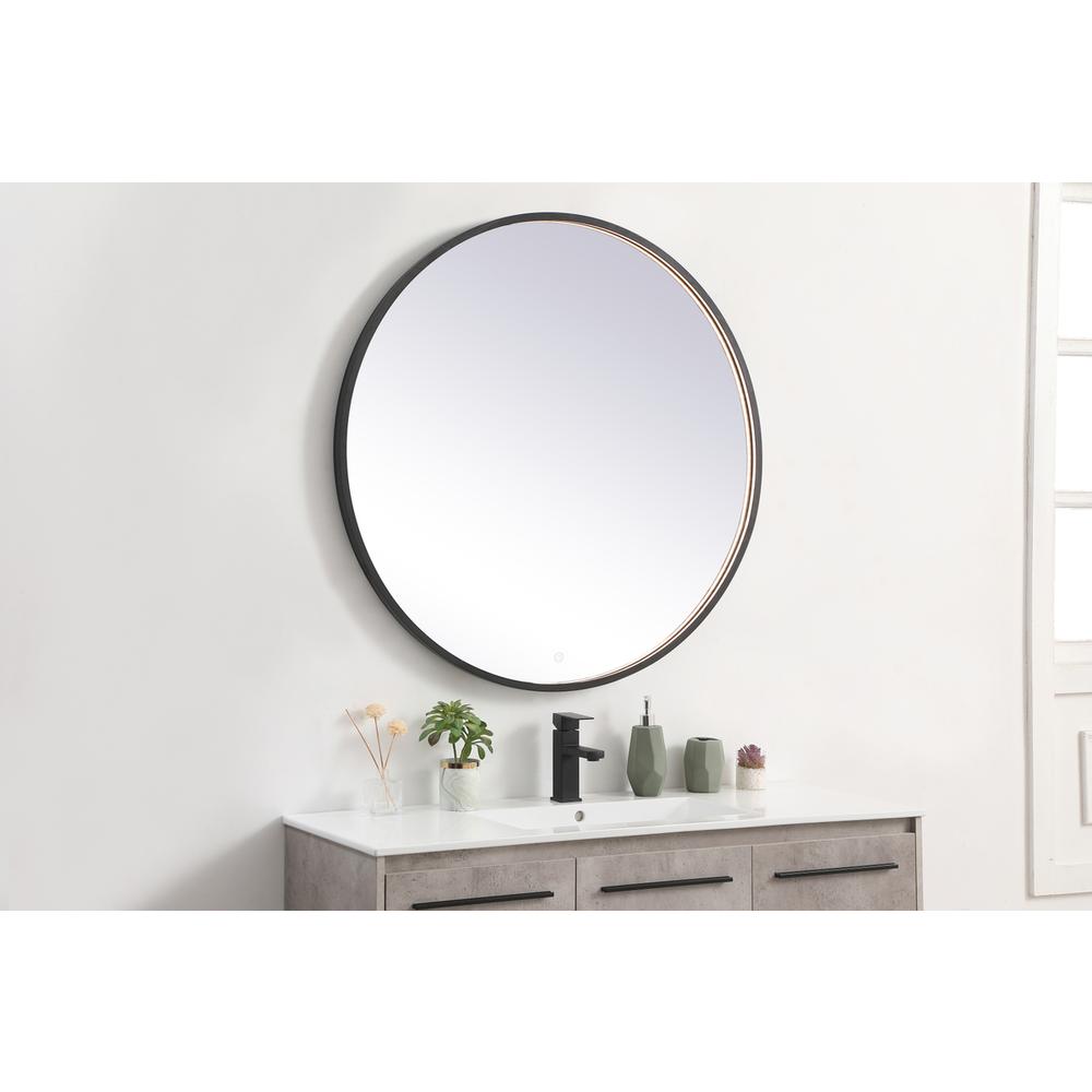 Pier 39 inch LED mirror with adjustable color temperature. Picture 4
