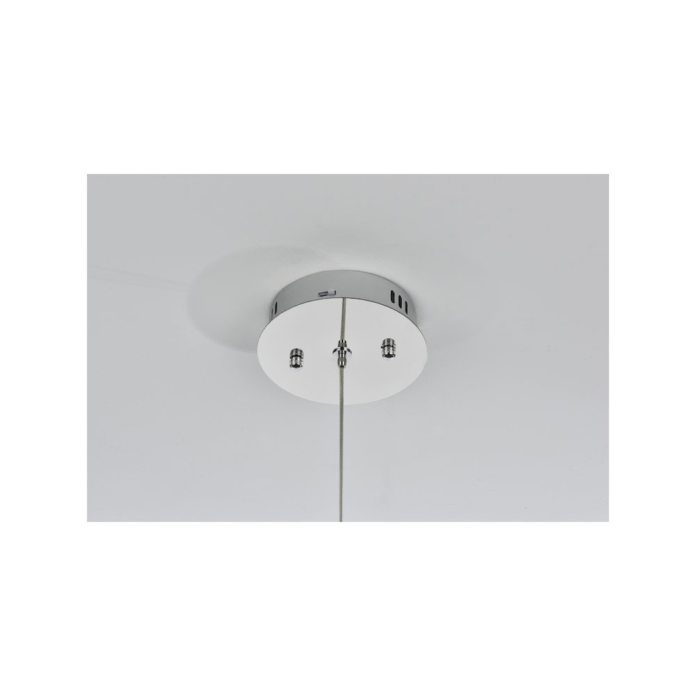 Aston 6.5 inch LED Pendant in Chrome. Picture 8