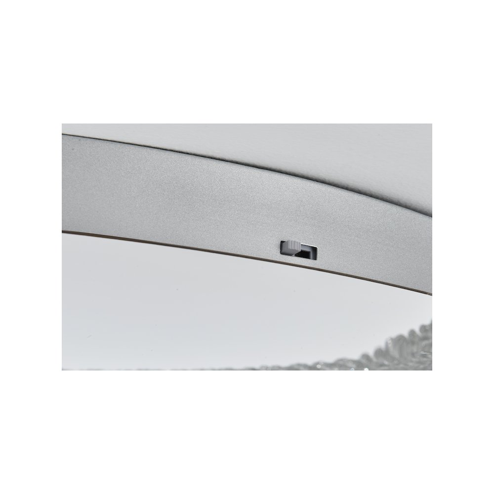 Bowen 29.5 inch LED Flush Mount in Chrome. Picture 7