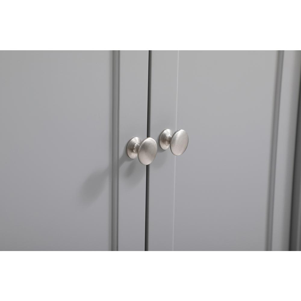 30 inch Single Bathroom Vanity set in Grey. Picture 13