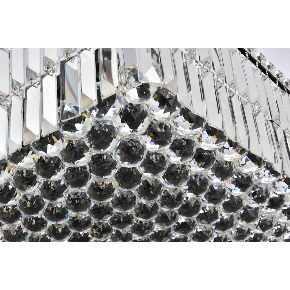 Maxime 32 Inch Black Chandelier. Picture 4