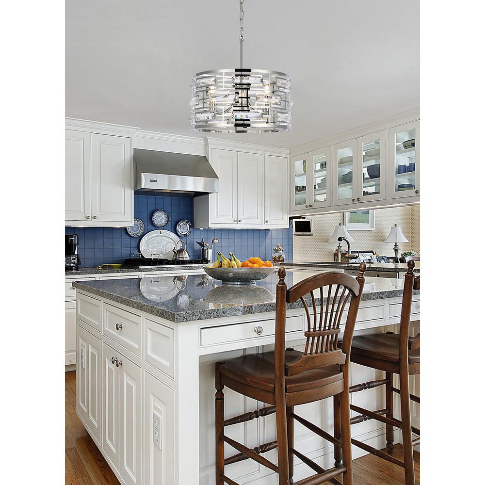 Kennedy 16.5 inch pendant in chrome. Picture 8