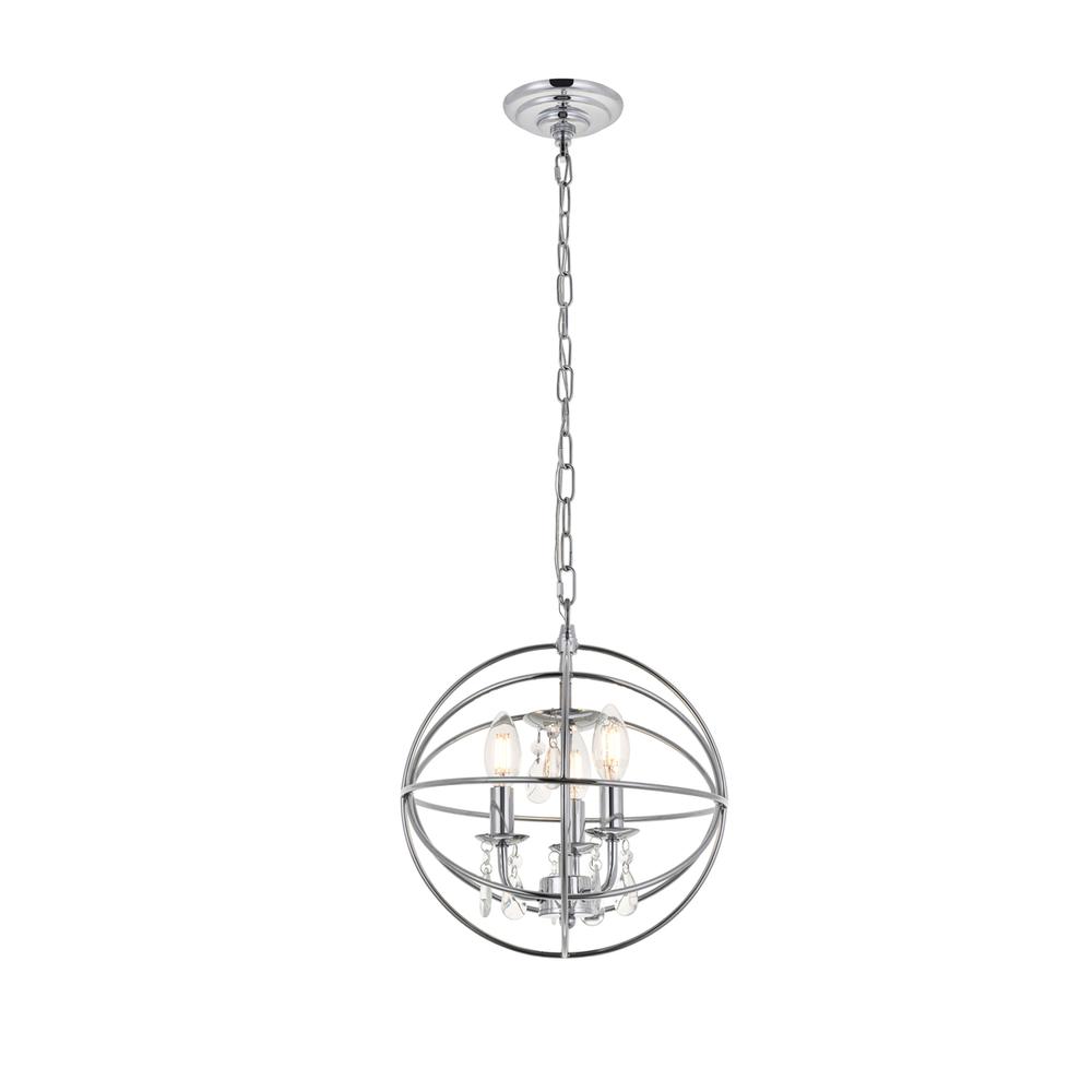 Wallace 3 light Chrome Pendant. Picture 6