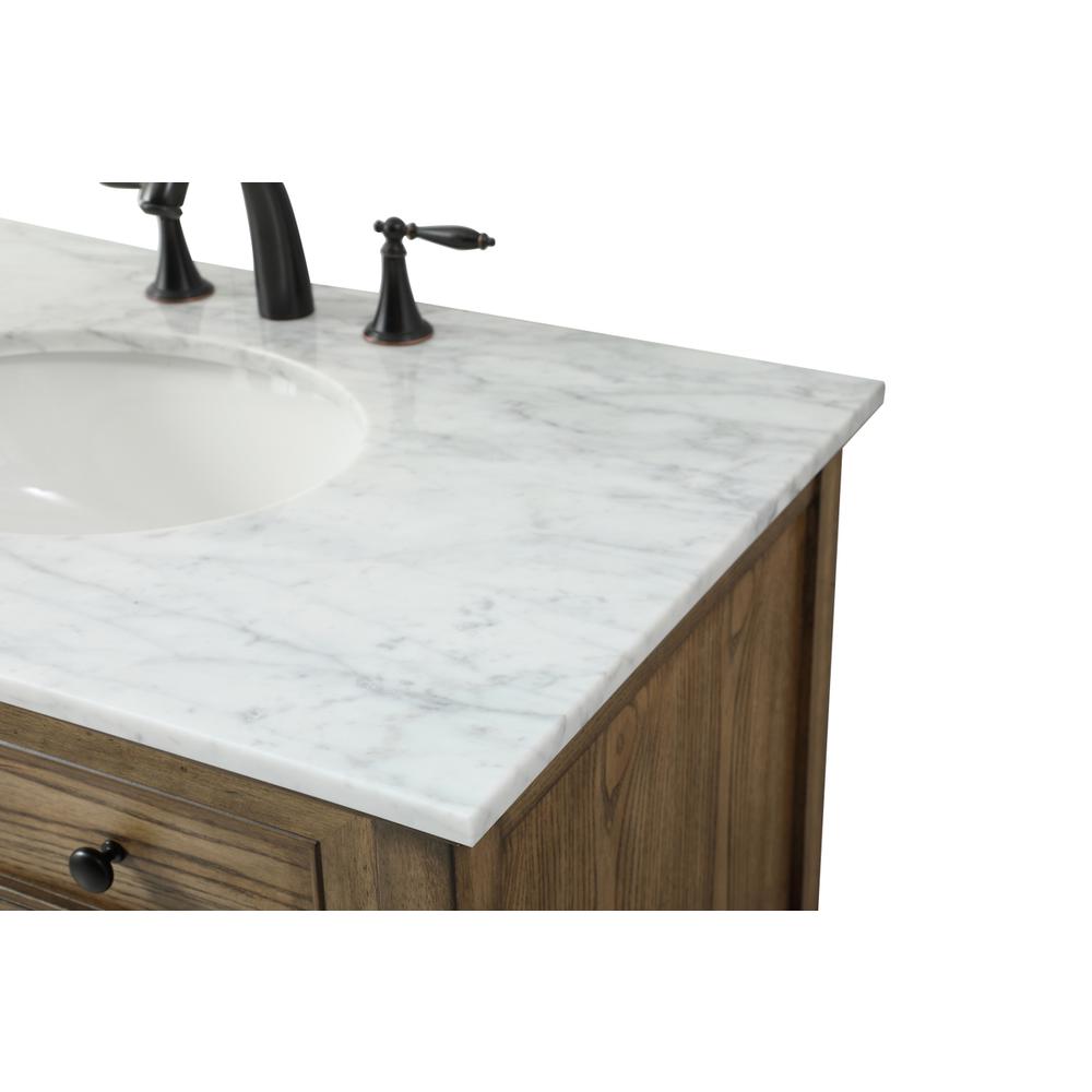 36 inch Single bathroom vanity in driftwood. Picture 11