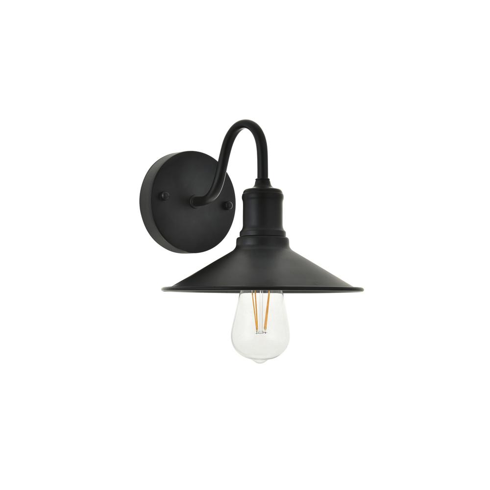 Etude 1 light black Wall Sconce. Picture 2