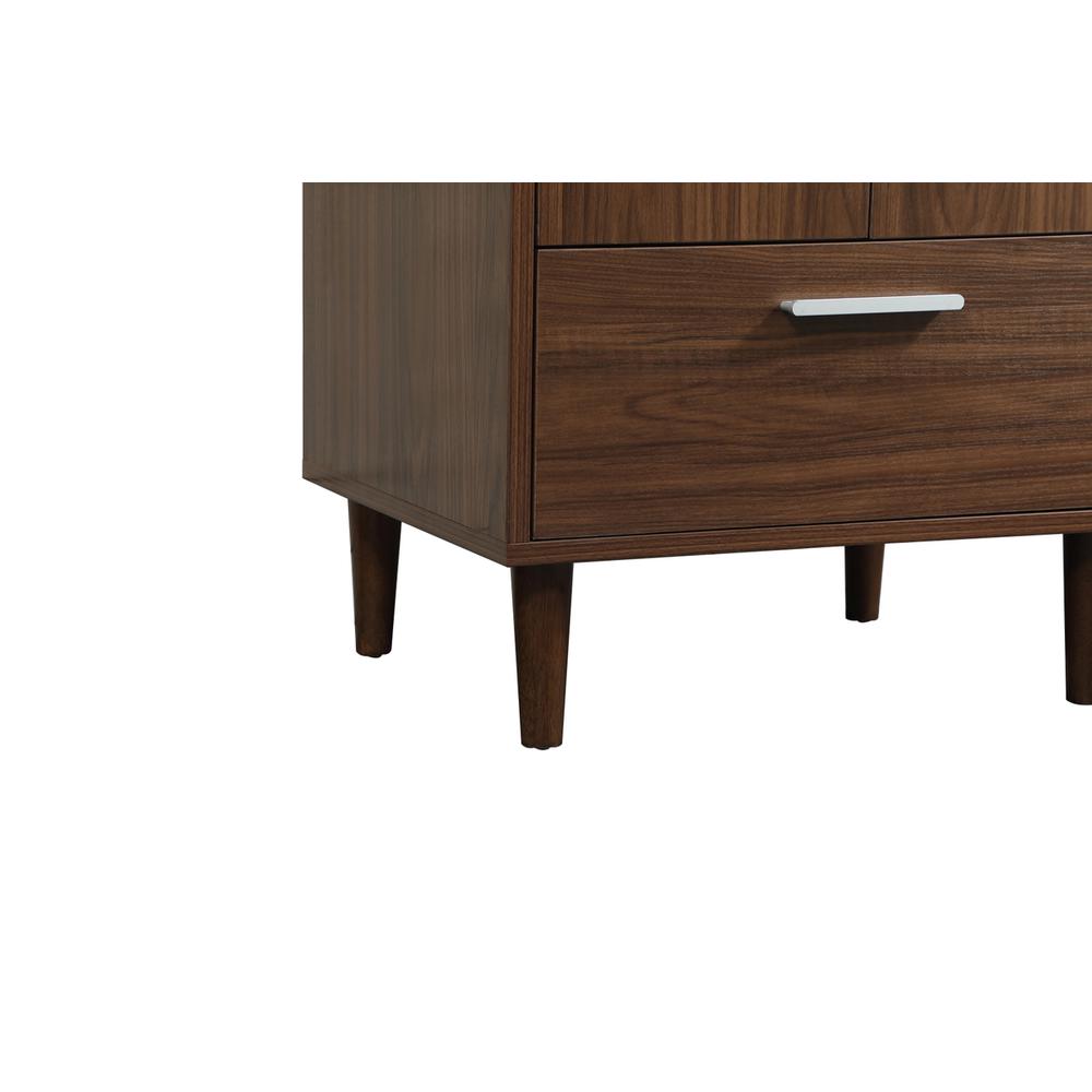 24 inch bathroom vanity in Walnut. Picture 13