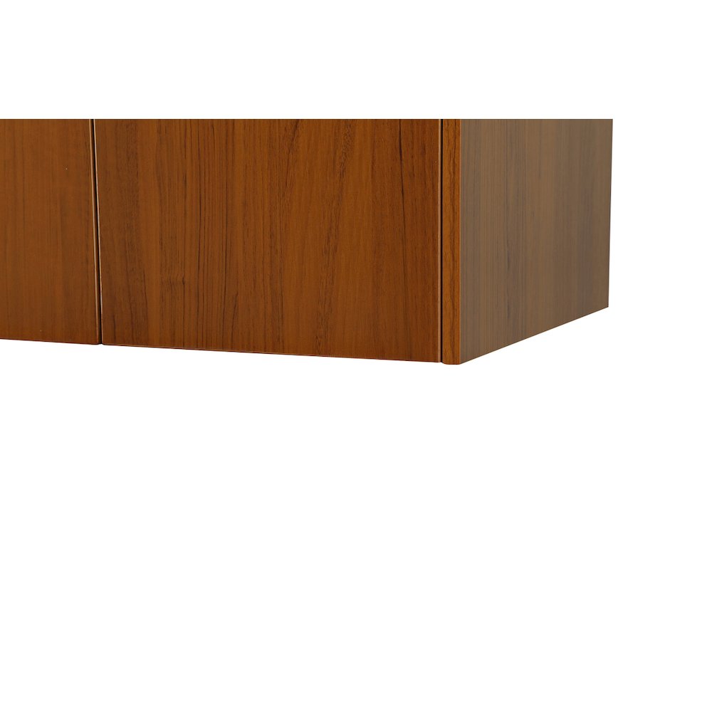 40 Inch Single Bathroom Vanity In Teak. Picture 14