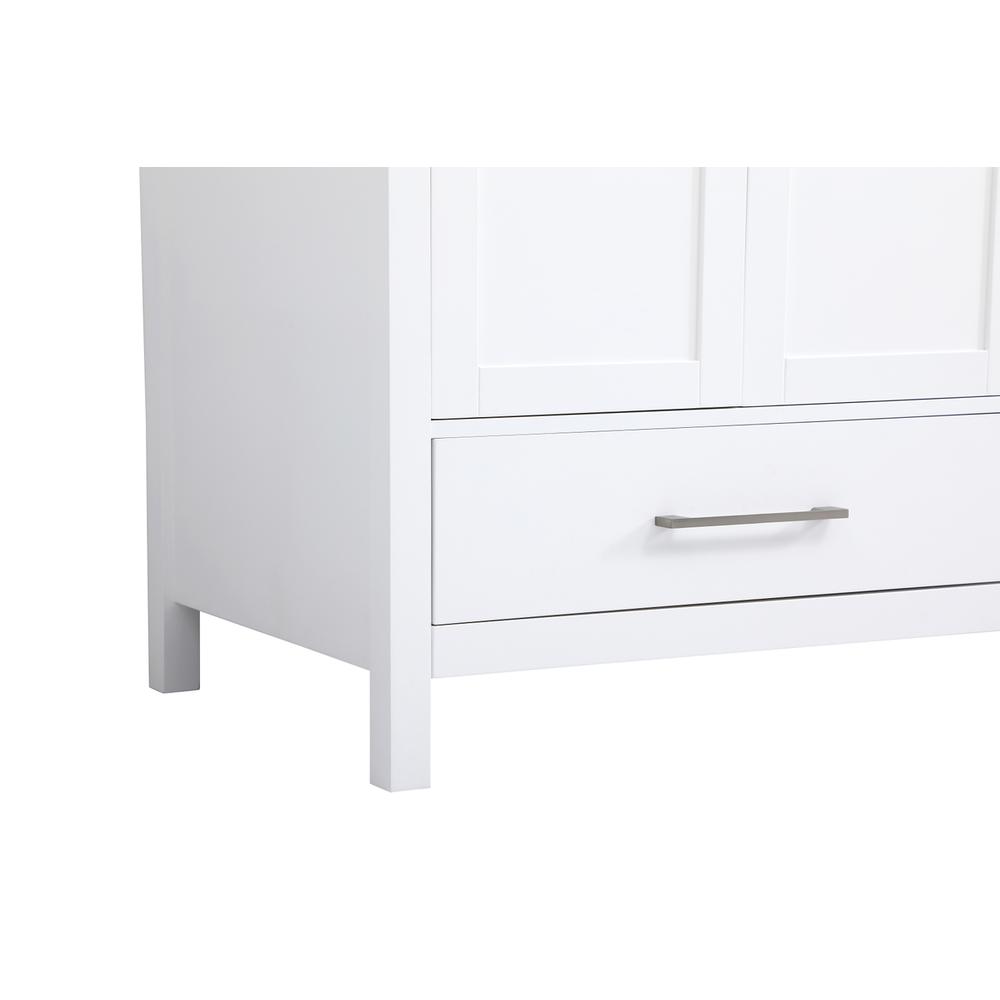 42 inch Single Bathroom Vanity in White. Picture 11
