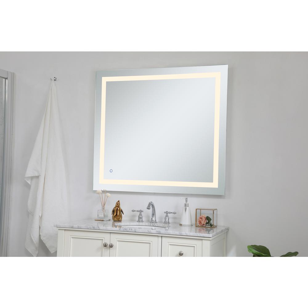 Helios 36in x 40in Hardwired LED mirror. Picture 8