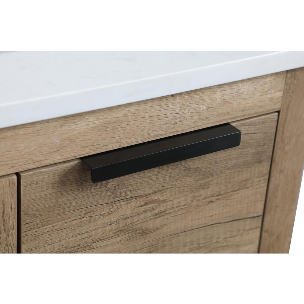 30 Inch SIngle Bathroom Vanity In Natural Oak. Picture 12