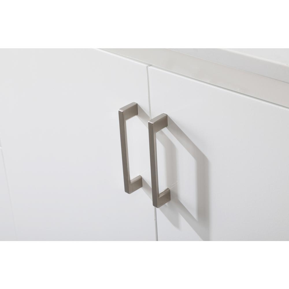 72 Inch Double Bathroom Vanity In White. Picture 12